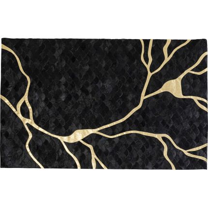 Dywan FULMINE BLACK 170x240 - czarny