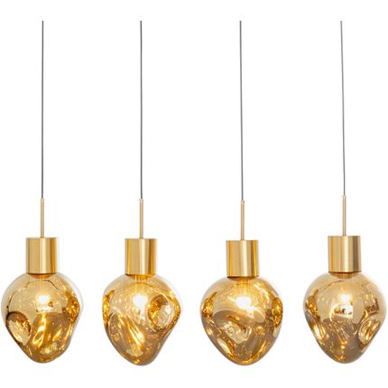 Lampa wisząca SUPERNOVA AMBER 110 - złoty