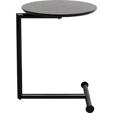 Stolik okrągły EASY LIVING WOOD 46 - czarny