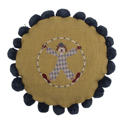 Poduszka okrągła SEAMUS 40 cm - żółty