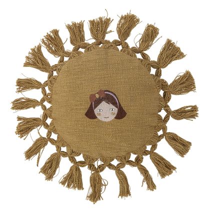 Poduszka dekoracyjna ELINNA 35 cm - żółty