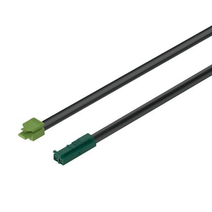 Przewód zasilający, do taśmy LED Häfele Loox5 24 V modułowej z łącznikiem zatrzaskowym / 5 A, 18 AWG, 2000 mm