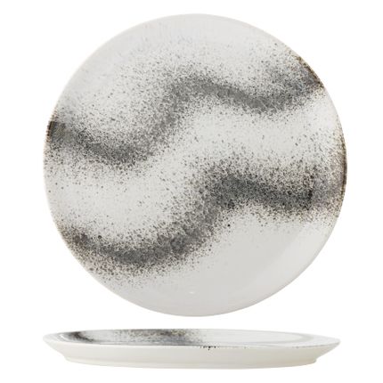 Talerz ceramiczny PAULA 26.5 - szary