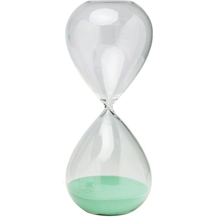 Klepsydra TIMER 120 min - transparentny/zielony