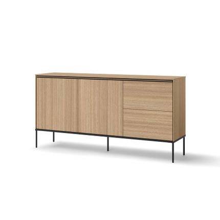 Komoda VISSO VI-04 167 cm - dąb linearny