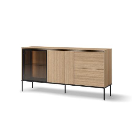 Komoda podświetlana VISSO VI-05 167 cm - dąb linearny