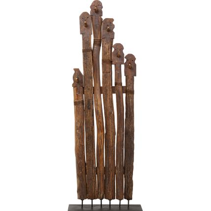 Wieszak stojący BE MIND 75x220 - drewno z recyklingu