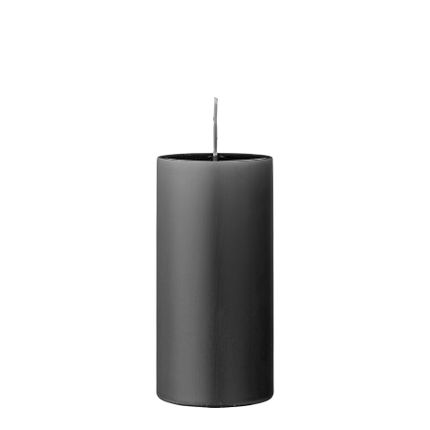 Świeca dekoracyjna ANJA 15 cm - ciemny szary