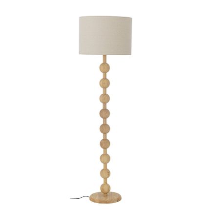 Giacoma Floor Lamp, Nature, Rubberwood D44xH154,5 cm