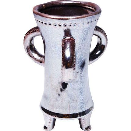 Wazon kamionkowy ANTIQUITY 27 - biały/brązowy