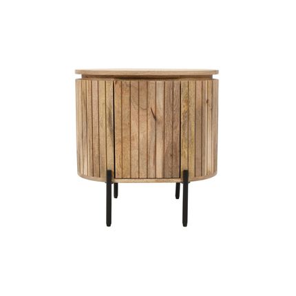 Szafka nocna drewniana HS-10L-MN lewa - mango naturalne