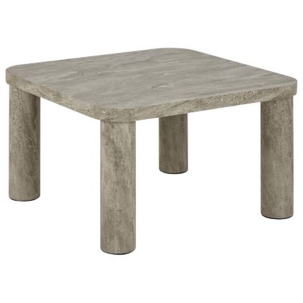 Stolik kawowy SOLANO 60x60 - szary marmur