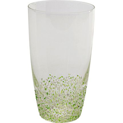 Szklanka Confetti zielona 15cm