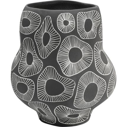 Wazon Anemone szary 33cm