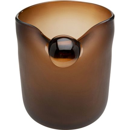 Wazon Buckle brązowy 21cm