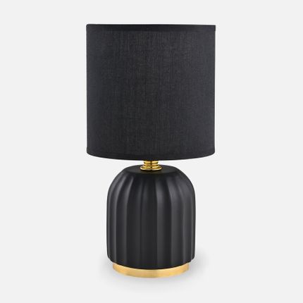 Lampa stołowa HS8723-BL - czarny/złoty