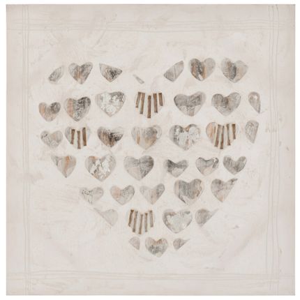Obraz na płótnie HEART 80x80