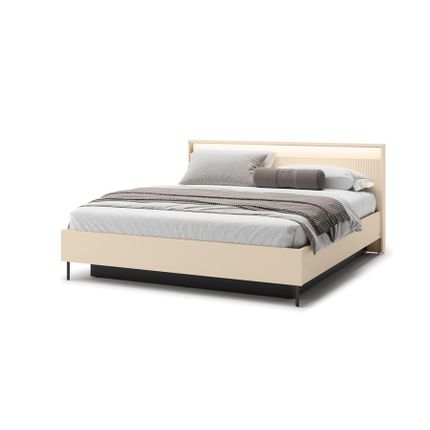 Łóżko z pojemnikiem TREND TS-03 180x200 - beż piaskowy