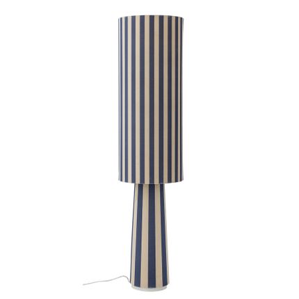 Lampa podłogowa EMMIE - niebieski/beżowy
