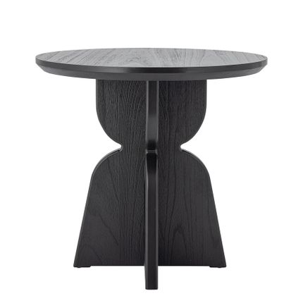 Stół okrągły VIXEN 80 cm - czarny