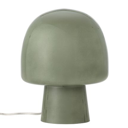 Lampa stołowa szklana PADDY - zielony