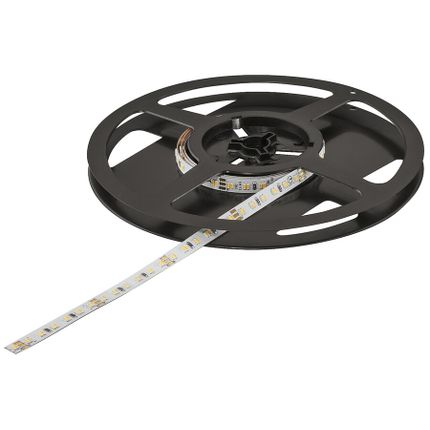 Taśma LED Häfele Loox5 3047, 24V, 8mm, 2x120LED/m, 9,6W/m, 2700-5000K, IP20, 5m