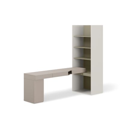 Zestaw mebli młodzieżowych WOOW SET-09L - clay grey