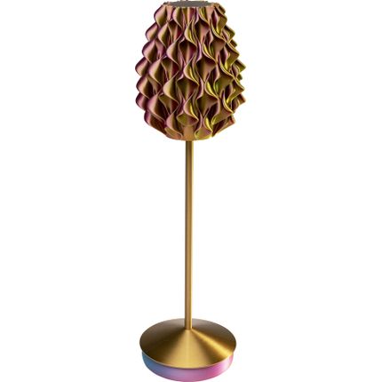 Lampa stołowa SWIRL - pomarańczowy