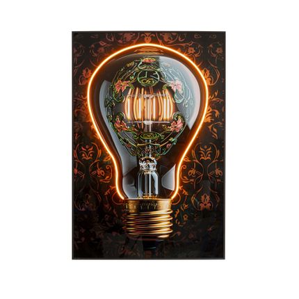 Obraz ART BULB LED 80x120