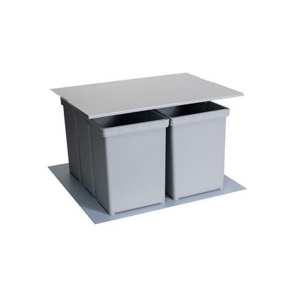 Kosz na odpady PULLBOY VARIO 600/ wys. 320/ 2x17+2x8 PEKA