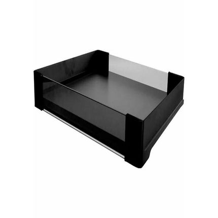 CONERO Inside H 168 - szuflada wewnętrzna ze szkłem/ 552-612 mm/ gł.475 mm/ czarny PEKA