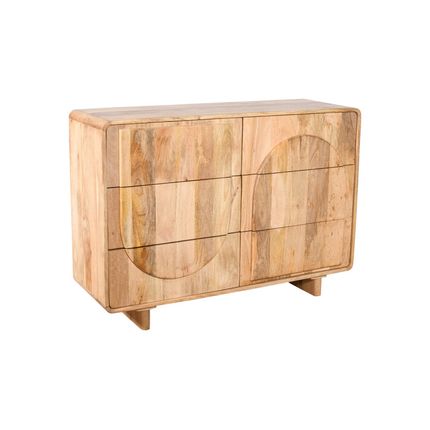 Komoda drewniana z szufladami EDYNBURG ED-03-MN - mango naturalne