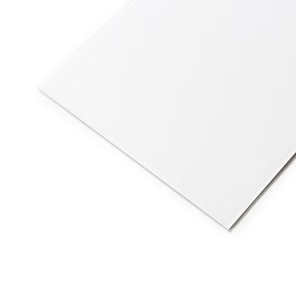 Obrzeże meblowe ABS 1696L STMG Śnieżna biel (Bianco) Szklany mat 23 x 1 mm REHAU