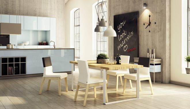Loft w Jasnych Kolorach