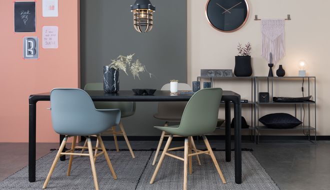 Pastelowy salon z klasą