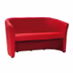 Sofa TM-3 ekoskóra - czerwony