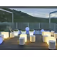 Lampa ogrodowa CUBY 20 biała - LED
