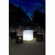 Lampa ogrodowa CUBY 20 SOLAR biała - LED, sterowanie pilotem