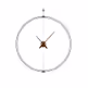 Zegar ścienny DOBLE RING 90 cm - czarny