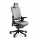 Fotel obrotowy WAU 2 tkanina - czarny/jasnoszary BL416
