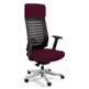 Fotel biurowy VELO - burgundowy BL403