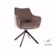 Krzesło obrotowe welurowe AZALIA Velvet - cappuccino Bluvel 38