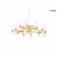 MOOSEE Lampa wisząca TUBS 18 - złoty
