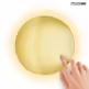 MOOSEE Lampa ścienna SHADOW SUN 30 - złoty