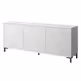 Komoda 3-drzwiowa LATINA 200 cm - biały mat