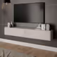Szafka RTV wisząca 2-drzwiowa LUVIO 190 cm - kaszmir mat
