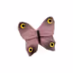 Gałka BUTTERFLY H048-41A9 - różowy / 47 mm