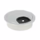 Przepust kablowy Siso plastikowy z gumką - aluminium / fi 60 mm