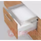 Szuflada INTIVO Wewnętrzna Wys.M=83mm dł.50cm 30kg INOX HAMULEC