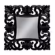 Lustro PU021K 100x100 - czarny